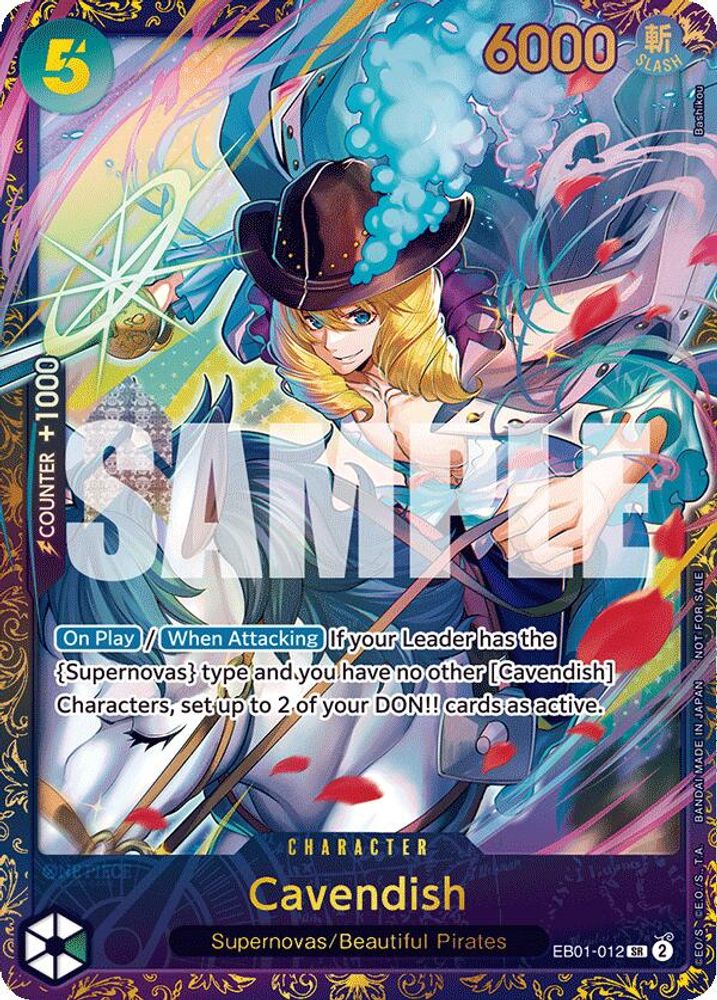Cavendish One Piece TCG Card
