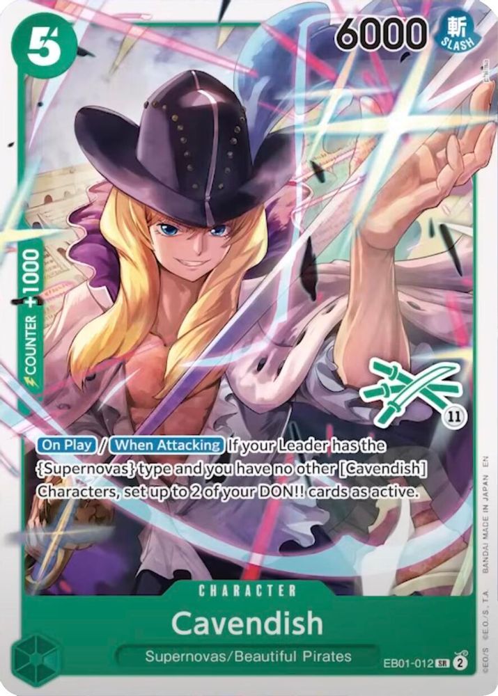 Cavendish One Piece TCG Card
