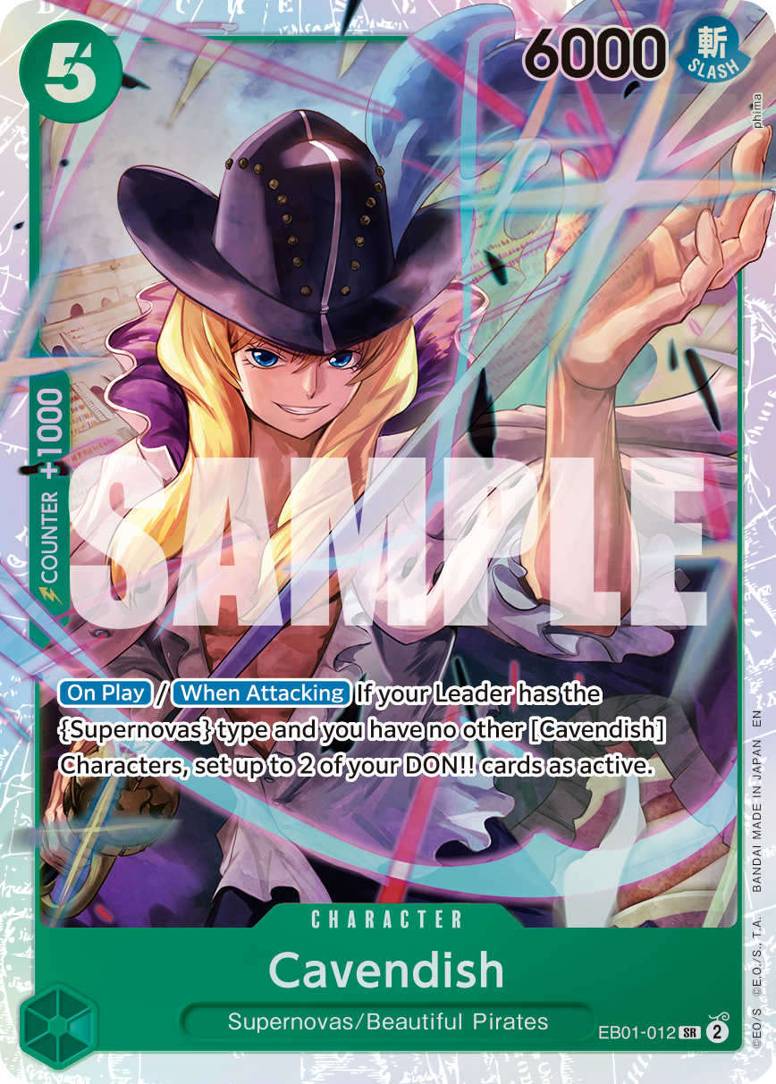 Cavendish One Piece TCG Card