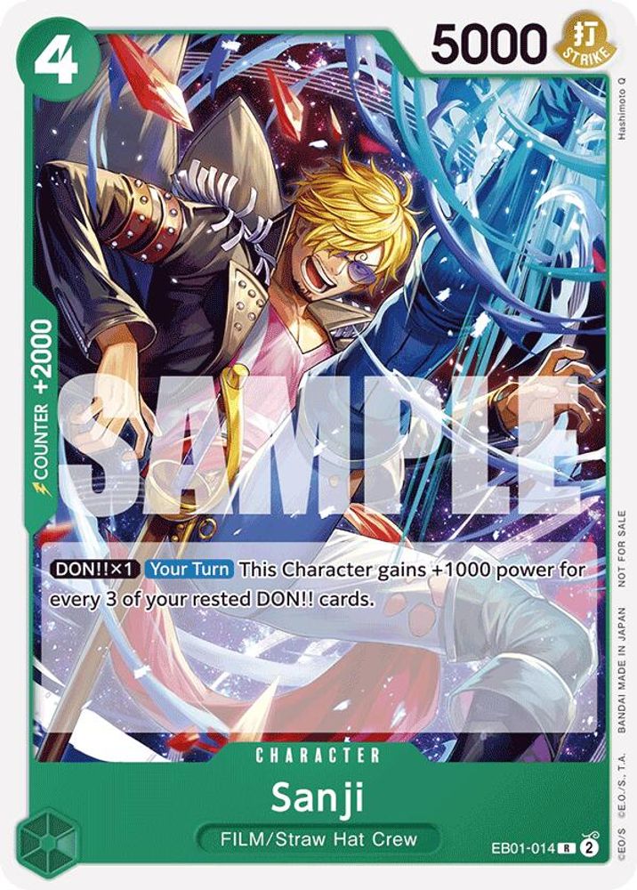 Sanji One Piece TCG Card