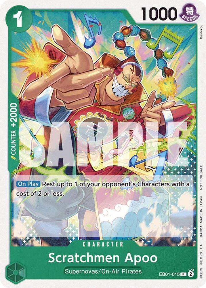Scratchmen Apoo One Piece TCG Card