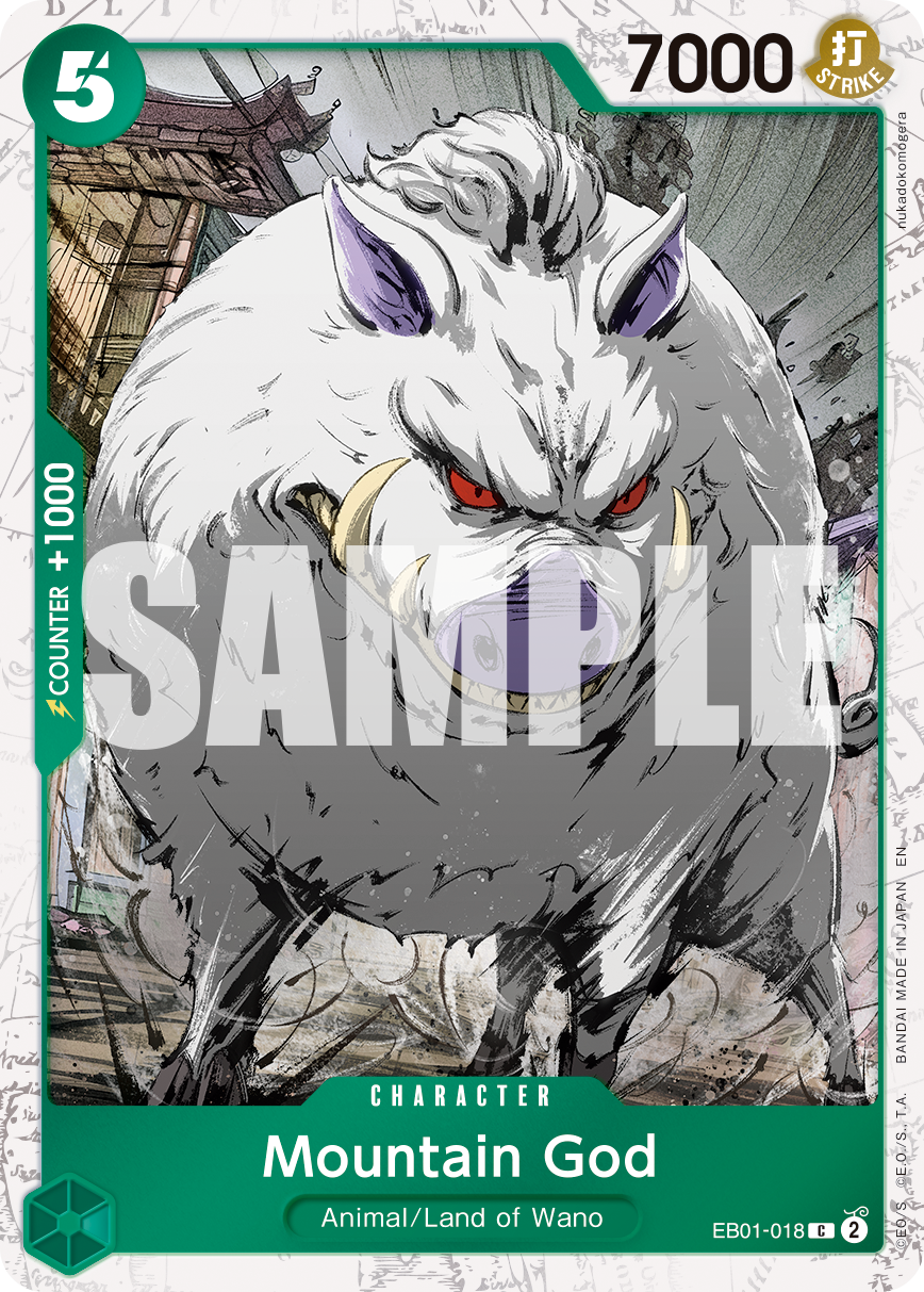 Mountain God One Piece TCG Card