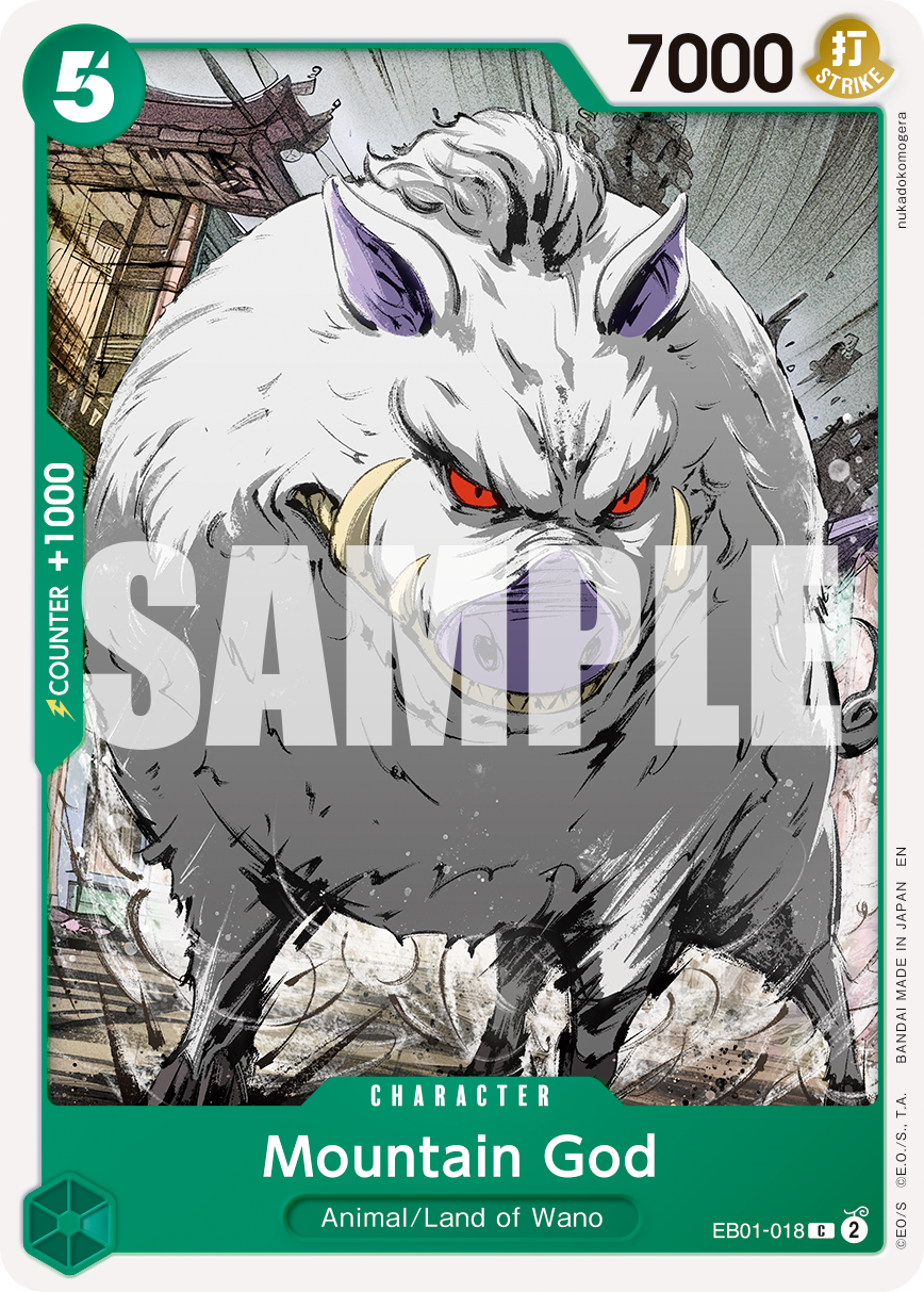 Mountain God One Piece TCG Card