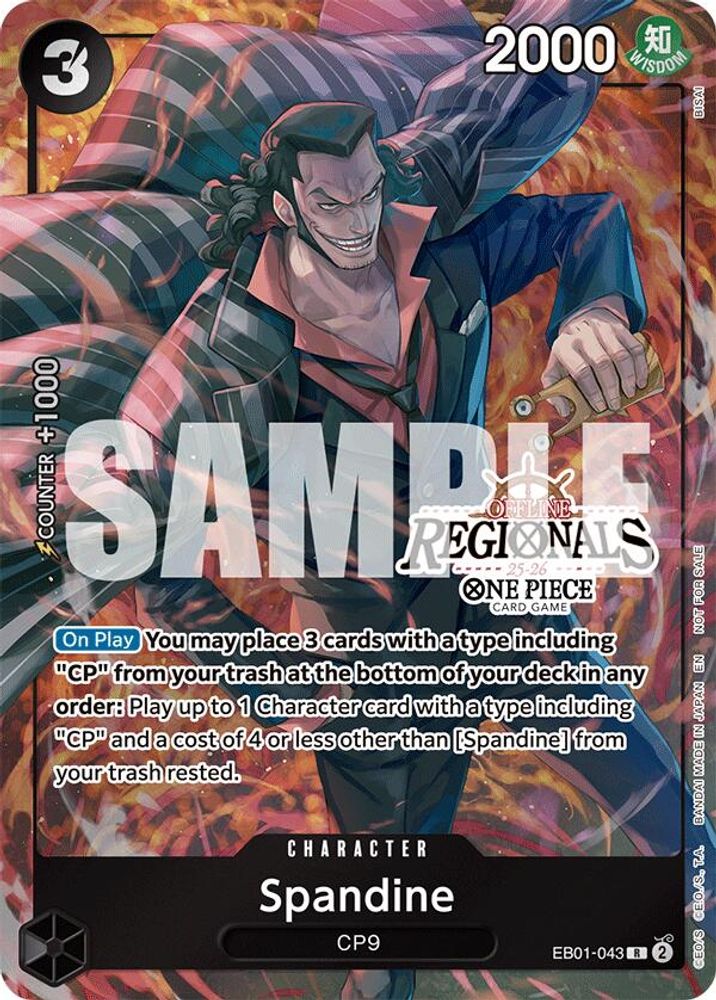 Spandine One Piece TCG Card