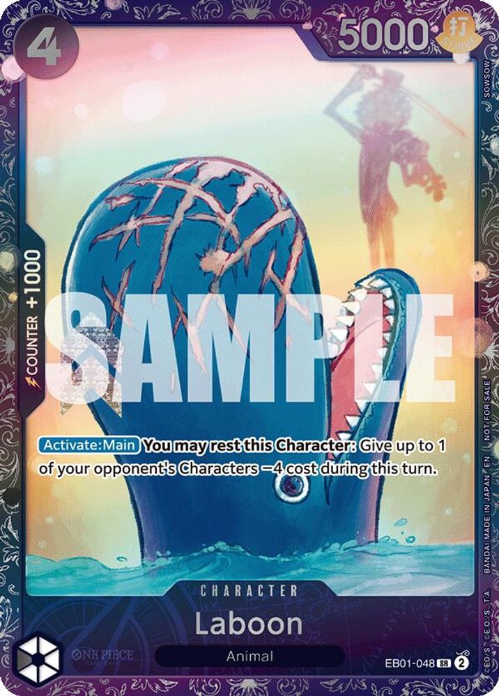 Laboon One Piece TCG Card