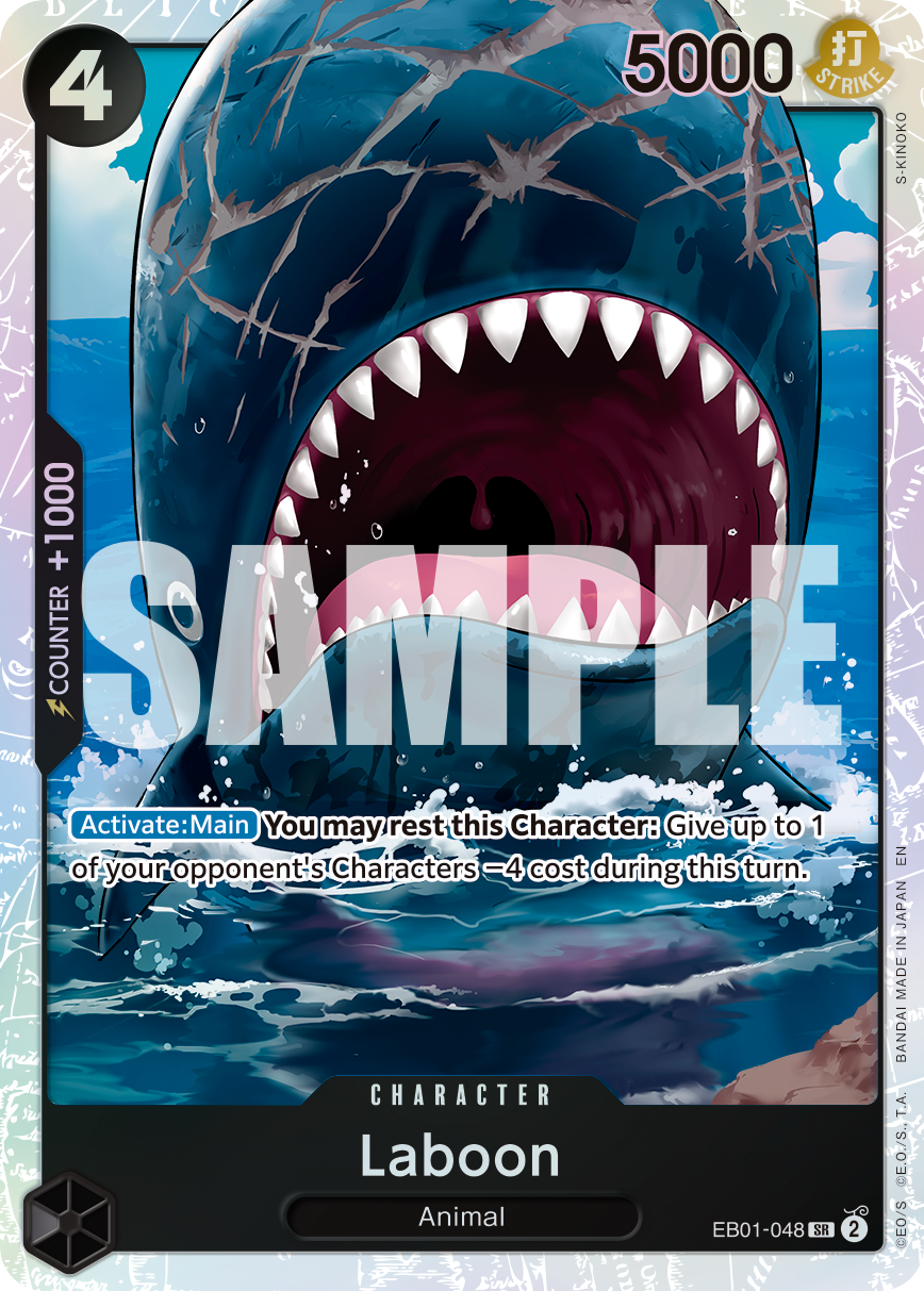 Laboon One Piece TCG Card