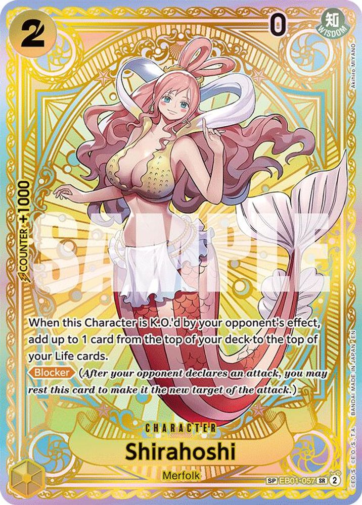 Shirahoshi One Piece TCG Card