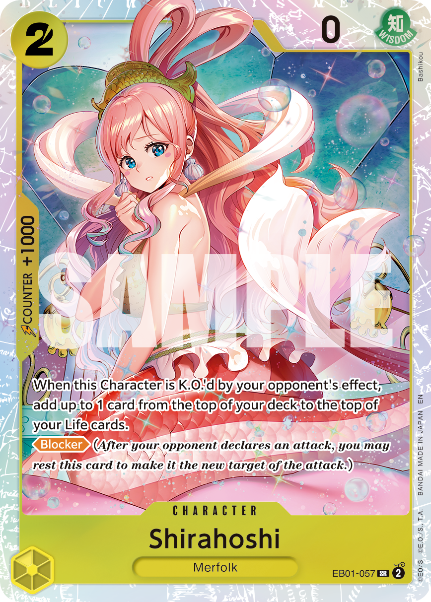 Shirahoshi One Piece TCG Card