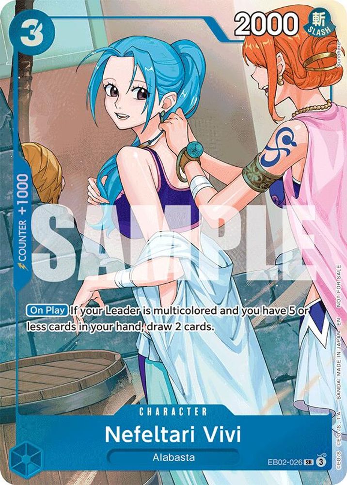 Nefeltari Vivi One Piece TCG Card
