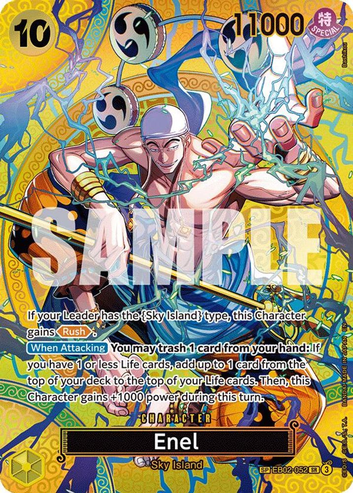 Enel One Piece TCG Card