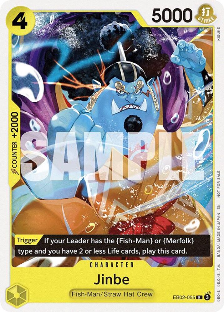Jinbe One Piece TCG Card