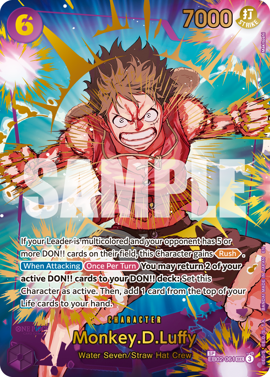 Monkey.D.Luffy One Piece TCG Card