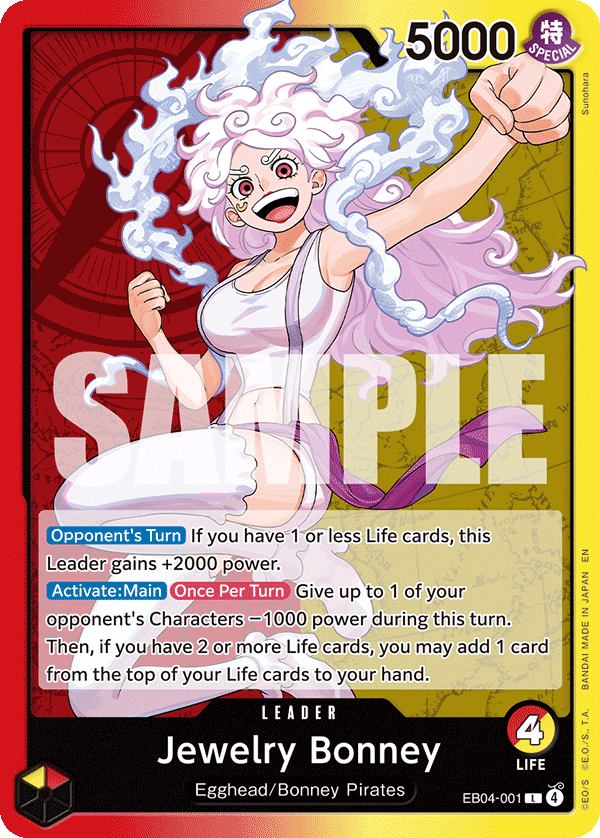Jewelry Bonney One Piece TCG Card