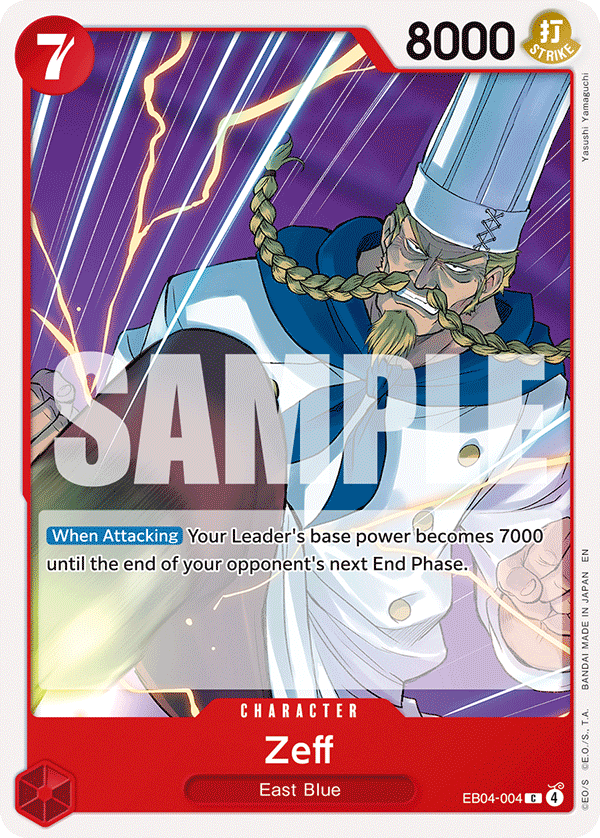 Zeff One Piece TCG Card
