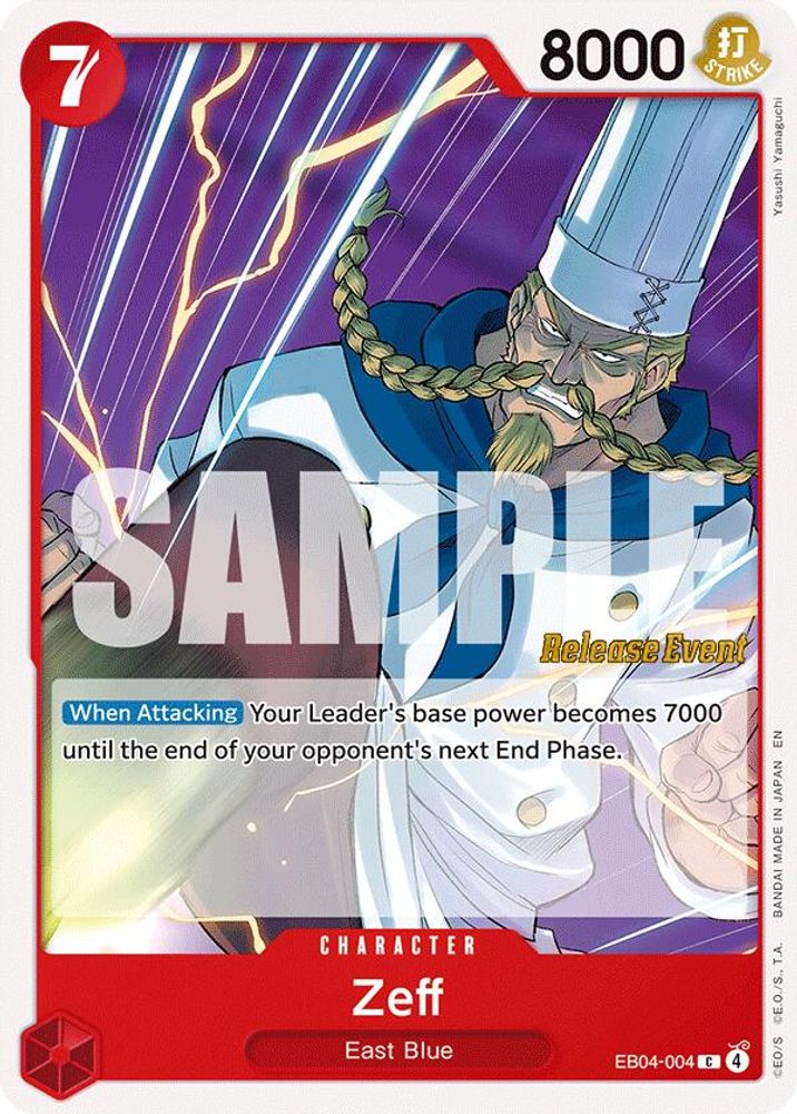 Zeff One Piece TCG Card
