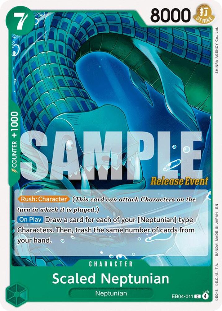 Scaled Neptunian One Piece TCG Card