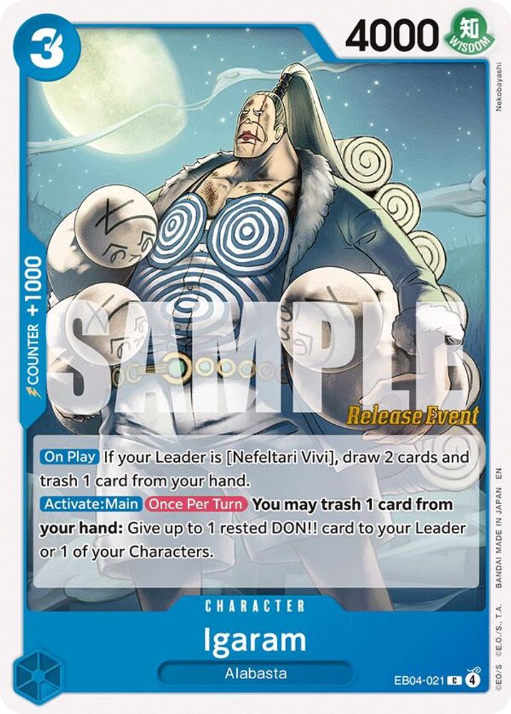 Igaram One Piece TCG Card