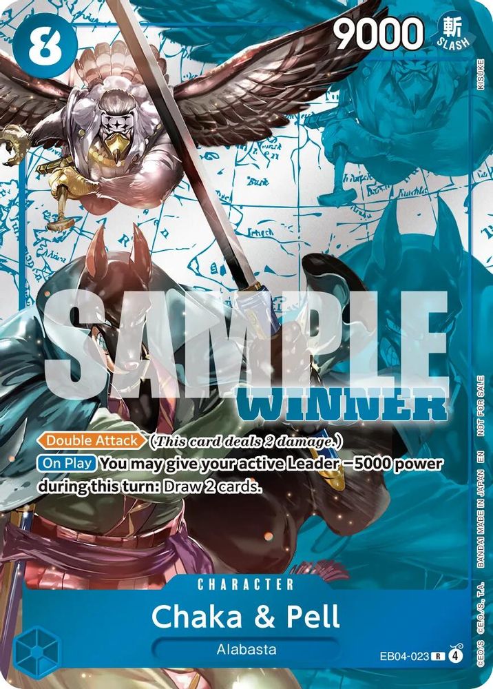 Chaka & Pell One Piece TCG Card