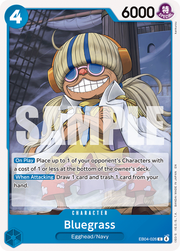 Bluegrass One Piece TCG Card
