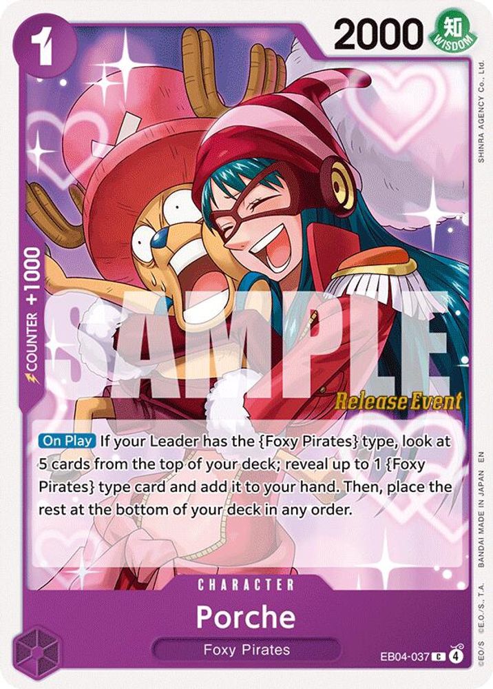 Porche One Piece TCG Card