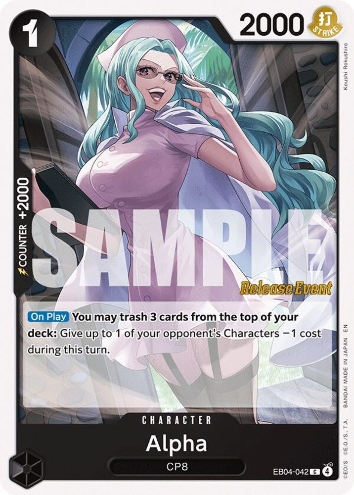 Alpha One Piece TCG Card