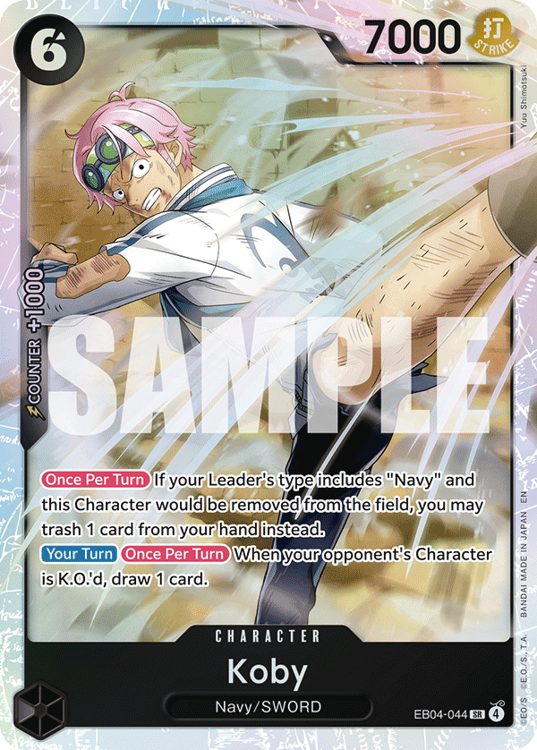 Koby One Piece TCG Card