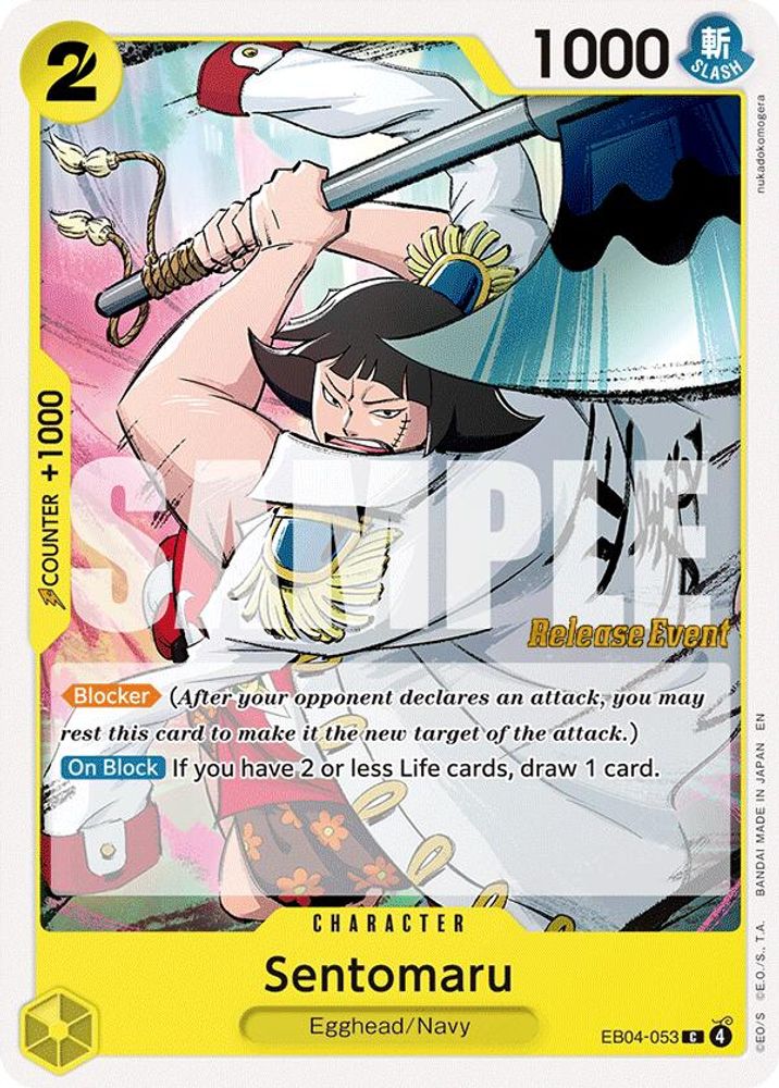Sentomaru One Piece TCG Card