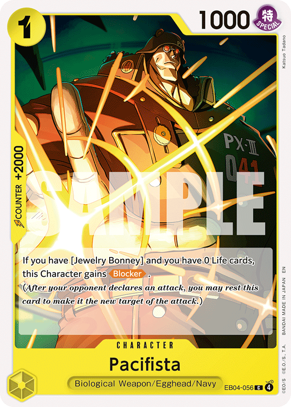 Pacifista One Piece TCG Card