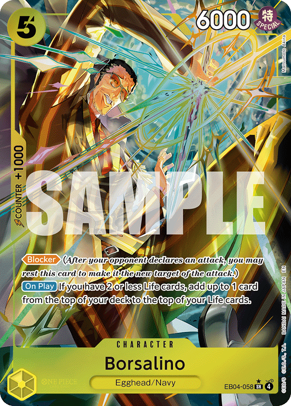 Borsalino One Piece TCG Card