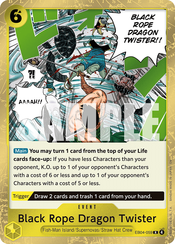 Black Rope Dragon Twister