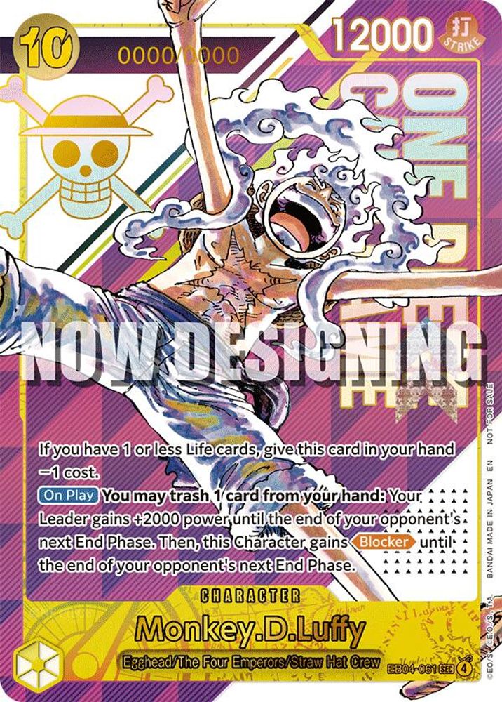 Monkey.D.Luffy One Piece TCG Card