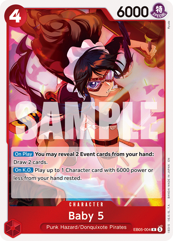 Baby 5 One Piece TCG Card