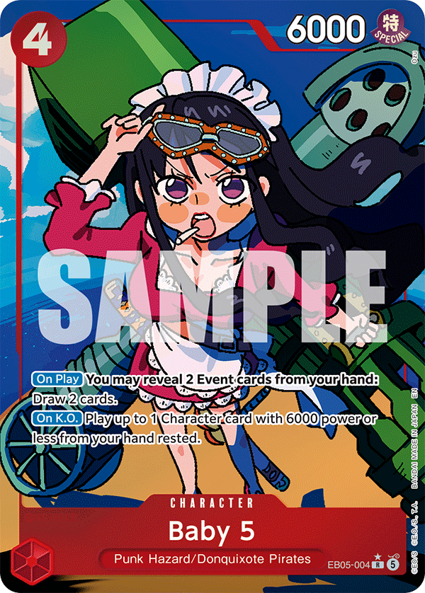 Baby 5 One Piece TCG Card