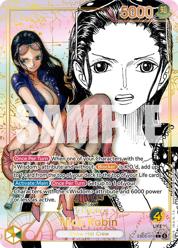Nico Robin One Piece TCG Card