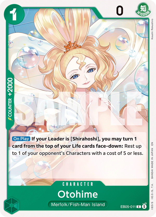 Otohime One Piece TCG Card