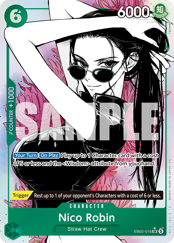 Nico Robin One Piece TCG Card
