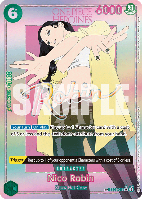 Nico Robin One Piece TCG Card
