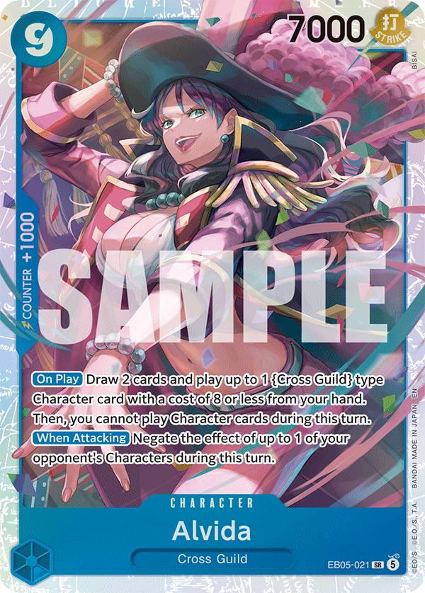 Alvida One Piece TCG Card