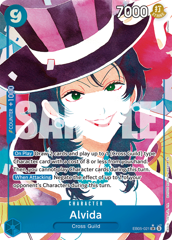 Alvida One Piece TCG Card