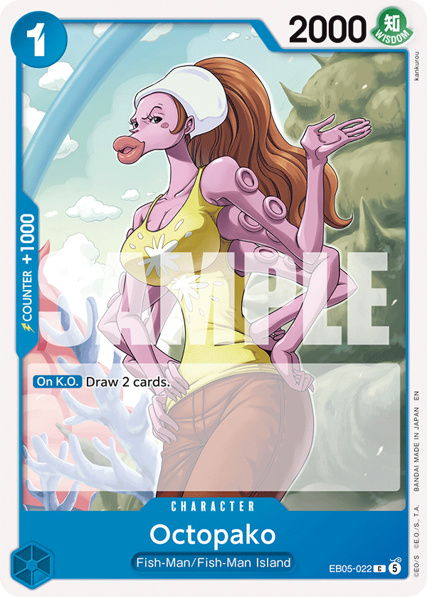 Octopako One Piece TCG Card