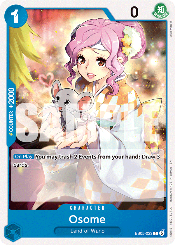 Osome One Piece TCG Card