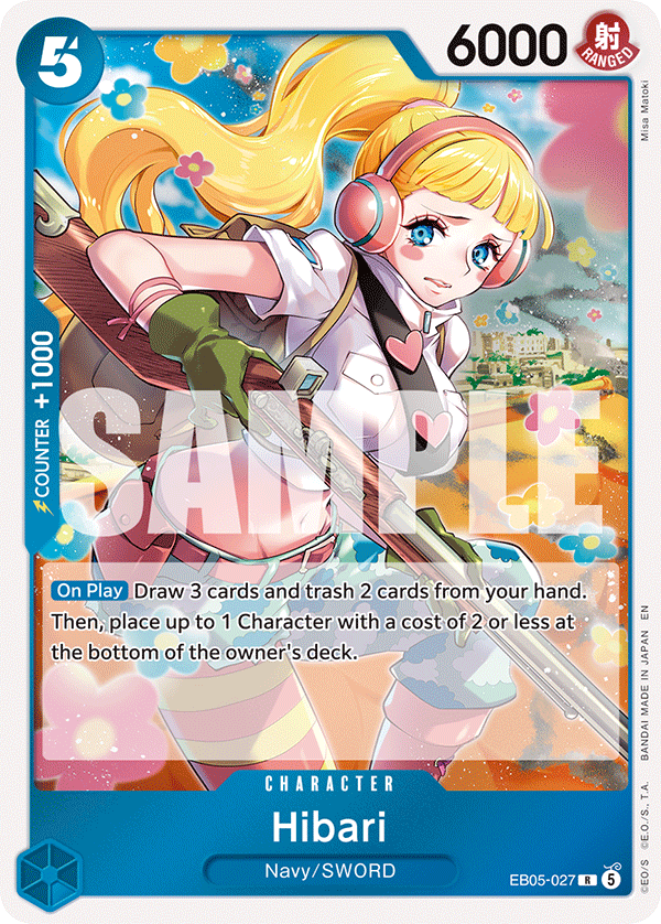 Hibari One Piece TCG Card