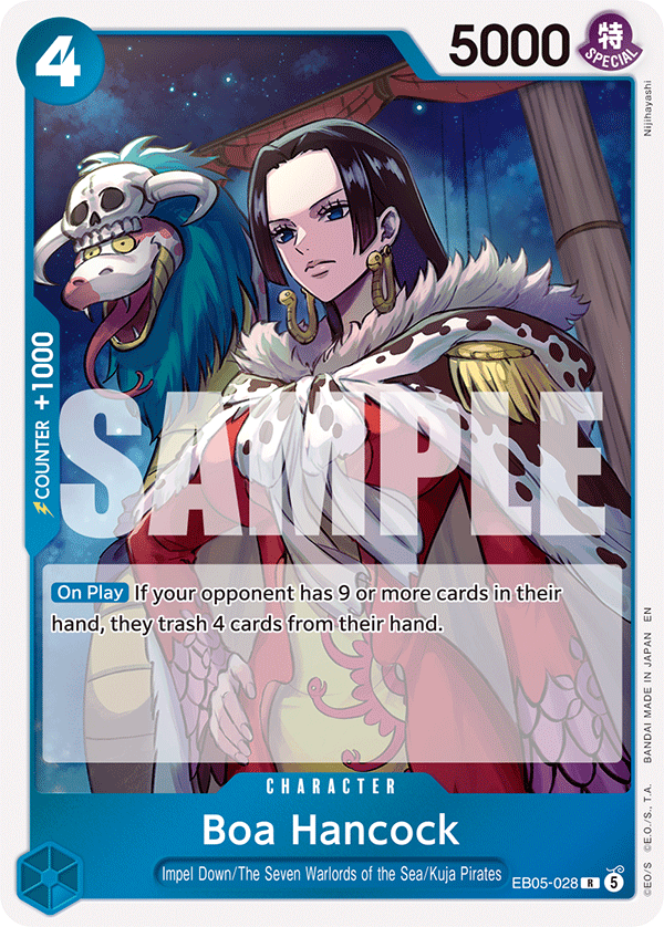 Boa Hancock One Piece TCG Card