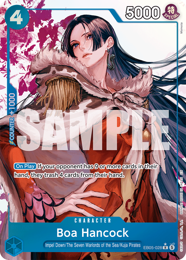Boa Hancock One Piece TCG Card