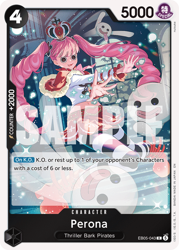 Perona One Piece TCG Card