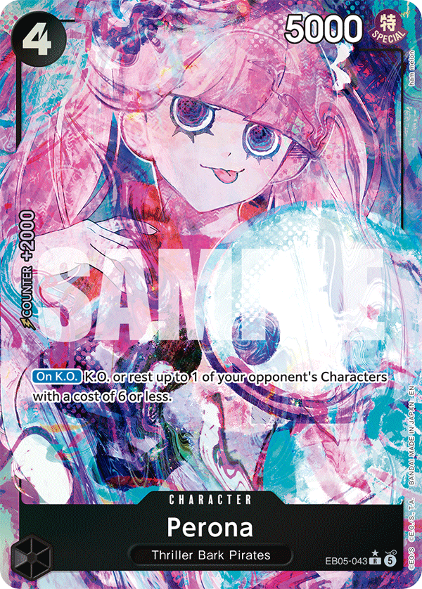 Perona One Piece TCG Card