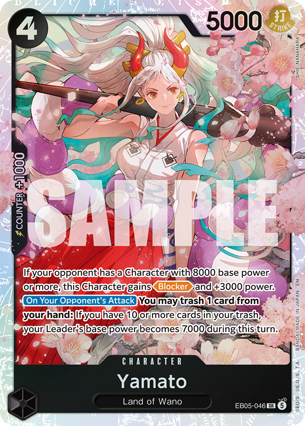 Yamato One Piece TCG Card