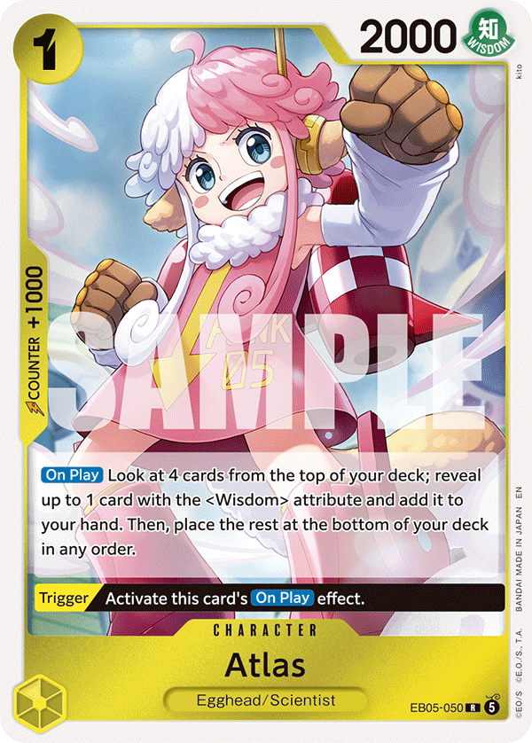 Atlas One Piece TCG Card