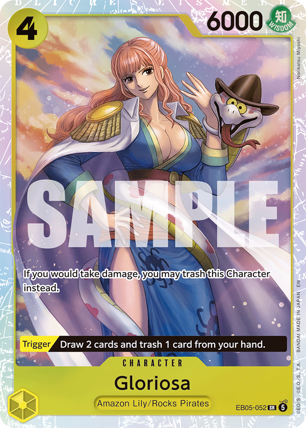 Gloriosa One Piece TCG Card