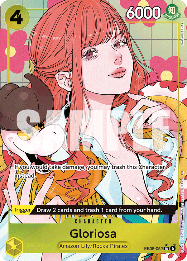 Gloriosa One Piece TCG Card